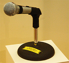 Reagan microphone