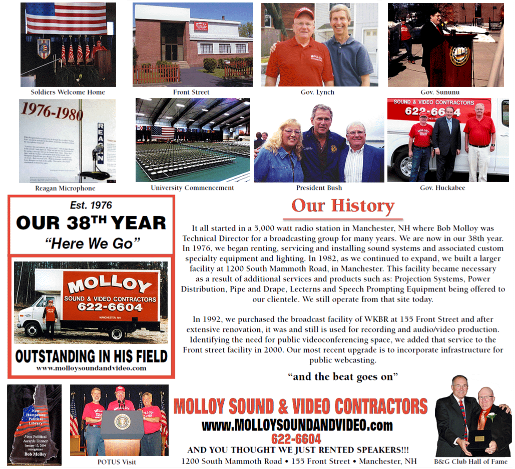 Molloy Sound & Video Contractors Our History